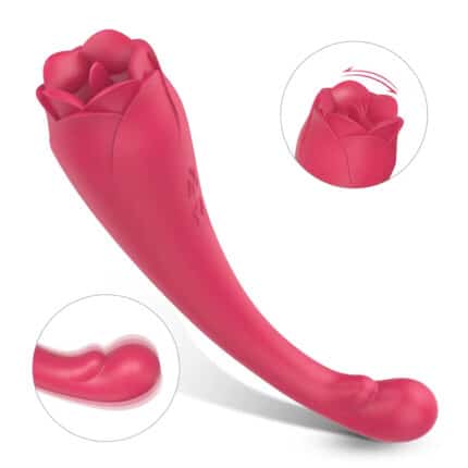 Licking Sex Rose Vibrator