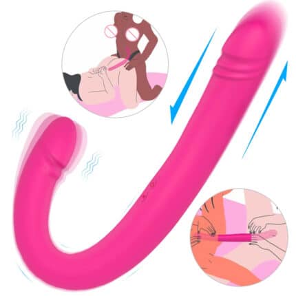 Electronic Long Double Vibrator