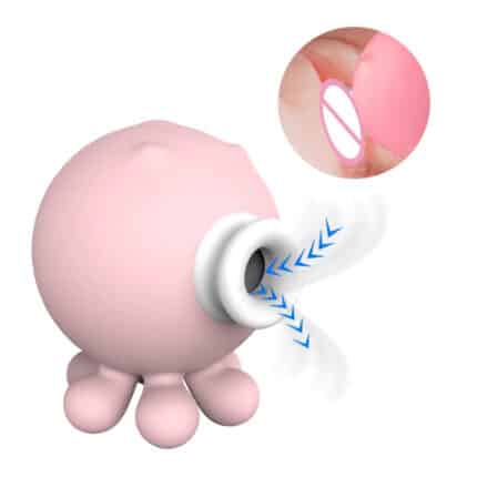 Powerful 9 Vibration Suck Vibrator