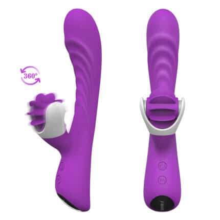 Heated Girls Rabbit Vibrator