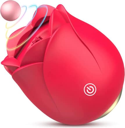 Sucking Tongue Rose Vibrator