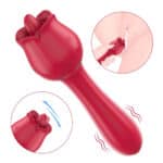G-Spot Rose Licking Vibrator