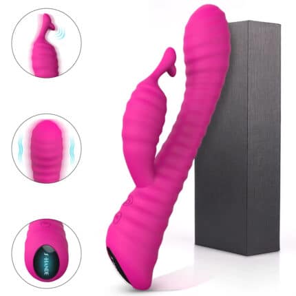 Rubber Penis Rabbit Vibrator