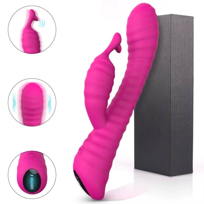 Rubber Penis Rabbit Vibrator