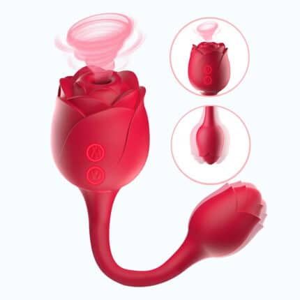 Rose Clitoris Stimulator Sucker