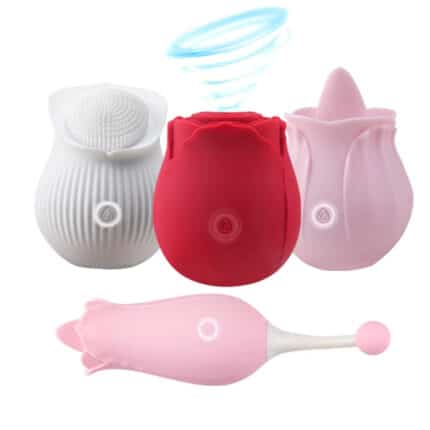 Tongue Licking Sucking Vibrator