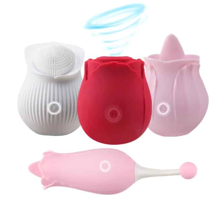 Tongue Licking Sucking Vibrator