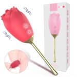 Silicone Rose Vibrator