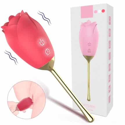 Silicone Rose Vibrator