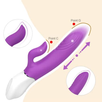 Custom Handheld Rabbit Vibrator