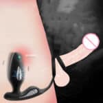 Electric Shock Vibrating Anal Plug
