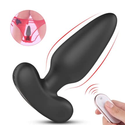 Electro Wearable Anal Plug Vibrator