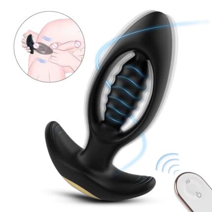 Tunneling Design Anal Toy Vibrator