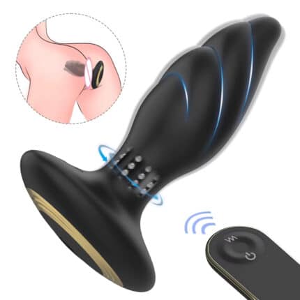 Adult Silicone Anal Plug Vibrator