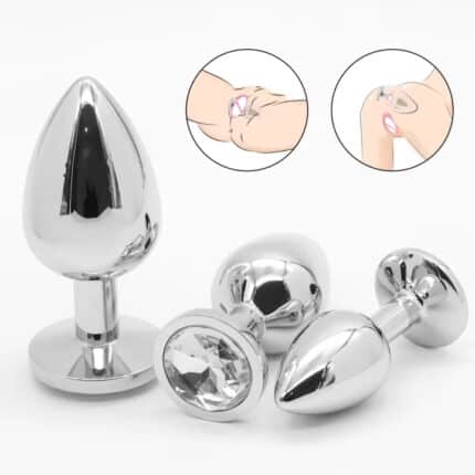 Metal Stainless Steel Butt Anal Plug