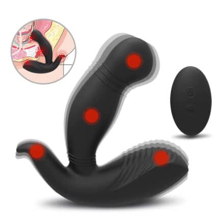 New Anal Butt Plug Silicone Vibrator