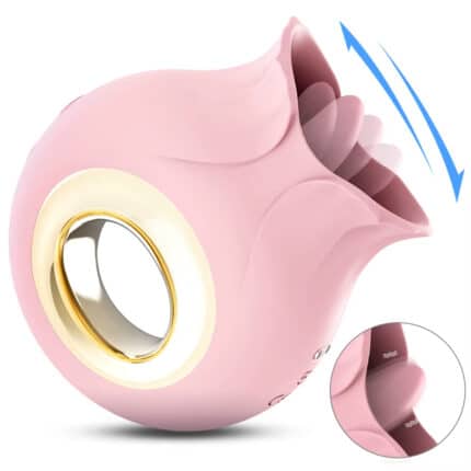 Rose Licking Tongue Vibrator