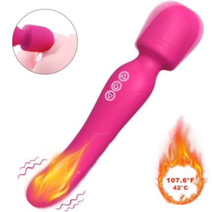 Soft Silicone Massage Wand Vibrator