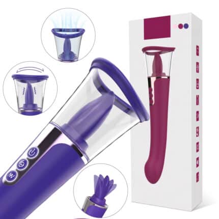 New Clitoral Licking & Sucking Vibrator