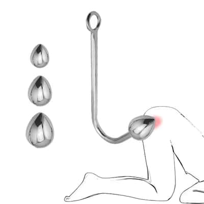 Metal Expansion Anal Plug Hook – Bondage Sex Toy