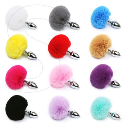 High Quality Small Metal Rabbit Tail Anal Plug – Bunny Butt Plug
