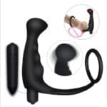 New Arrival Bullet Silicone Vibrator Anal Plug