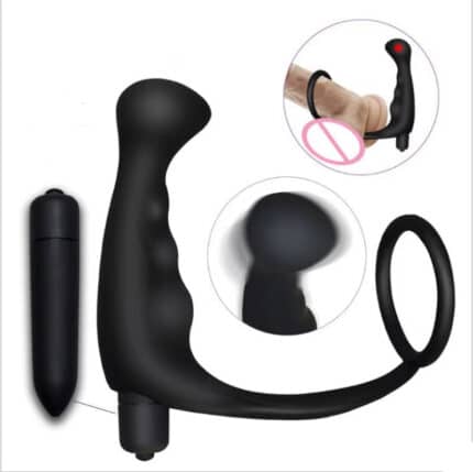 New Arrival Bullet Silicone Vibrator Anal Plug