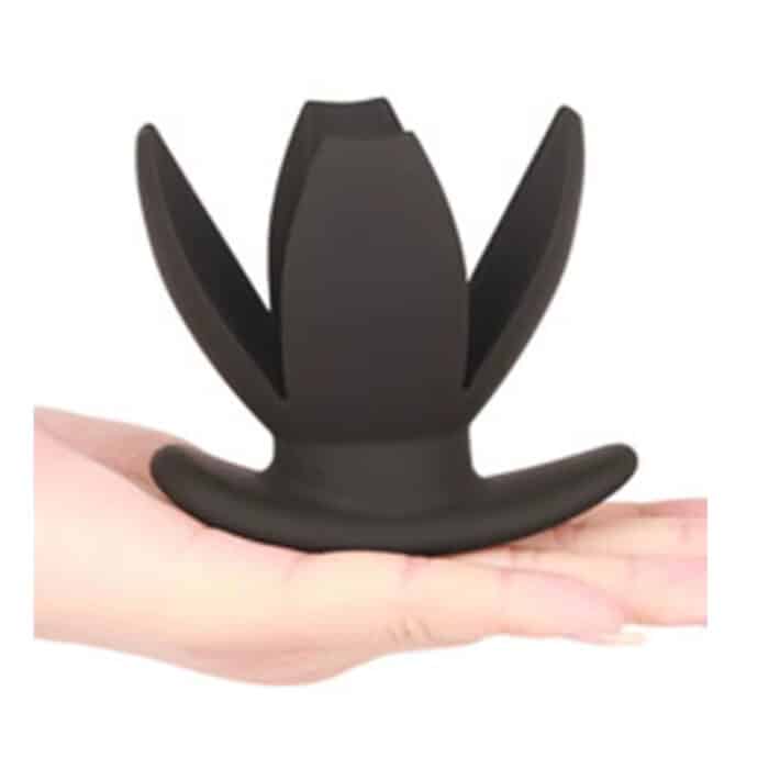 Four-Petal Silicone Anal Plug Dilator
