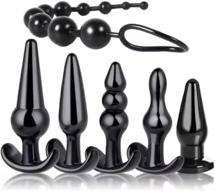 6-Piece Anal Training Kit – Jelly Butt Plug