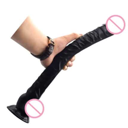 Super Long Thick Black Dildo