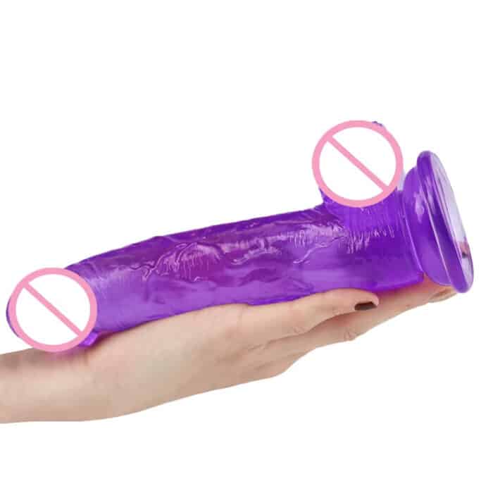 Realistic PVC Penis with Balls Large, Life-Like, and Durable