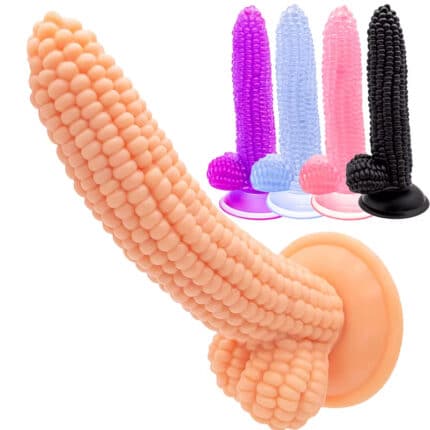 Unique Fruit Shape Crystal Jelly Dildo