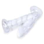 Big Ben Style Crystal Jelly Dildo