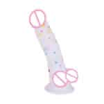 Realistic 7 Inch Dildo Transparent