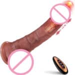 Realistic Thrusting Dildo Vibrator – 9.5 Inch G-Spot Sex Toy