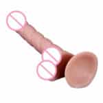 Extra Long Flesh Tone PVC Dildo