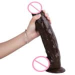 Fleshy PVC 12” Dildo