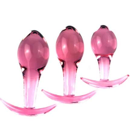 Crystal Glass Anal Dildo – Double Butt Plug
