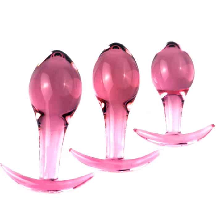 Crystal Glass Anal Dildo – Double Butt Plug