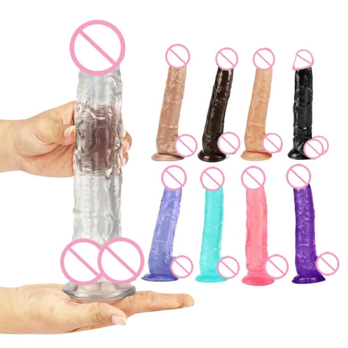 Huge Realist Dildo – G-Spot Stimulating, Pulsating, Silicone, for Male or Female Use