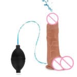 Huge Vibrating Squirting Dildo