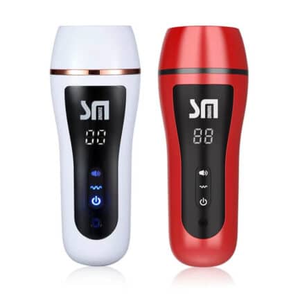 USB Rechargeable Vibrating Masturbator Cup
