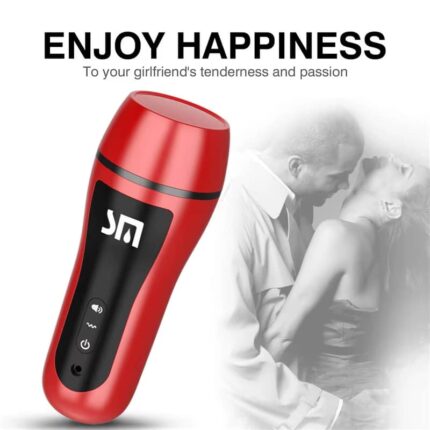 Best Seller Vibrating Masturbator USB Rechargeable Voice-Enabled Cup