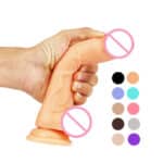 Best Seller Realistic Heated Dildo – Thrusting & Swinging Vibrator for Women (Anal & Vaginal)