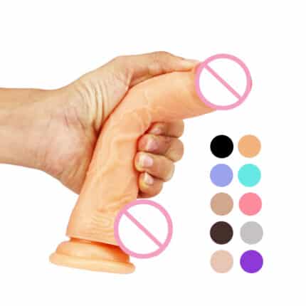 Best Seller Realistic Heated Dildo – Thrusting & Swinging Vibrator for Women (Anal & Vaginal)