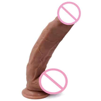 Extra Large Black Anal Dildo 12 Inch Realistic Wide Design