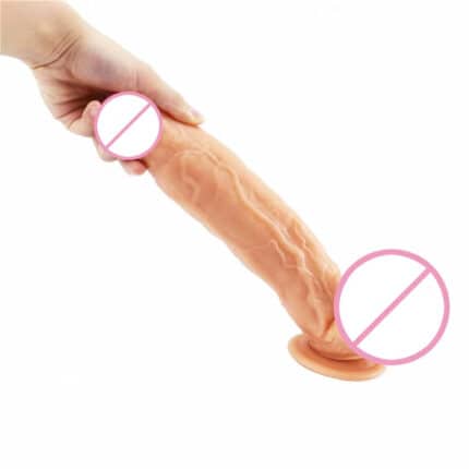 Colorful 30cm Realistic Crystal Dildo