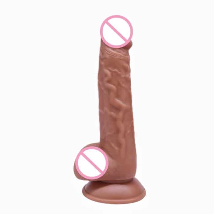 Fantasy Color Realistic Dildo Soft Liquid Silicone for Beginners