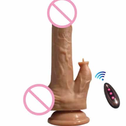 Huge Realistic Strap-On Dildo High Quality Remote Control