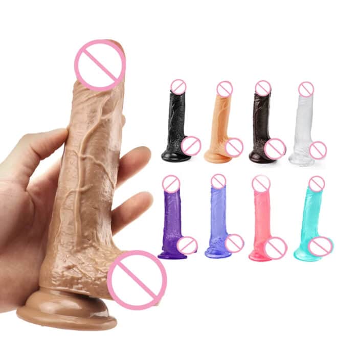 Realistic Suction Cup Dildo